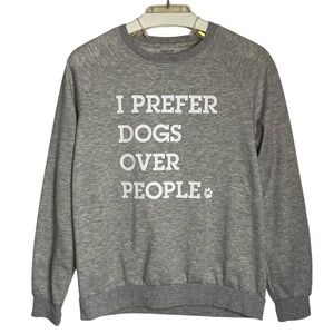 FREEZE “I Prefer Dogs Over People” Pullover Sweatshirt